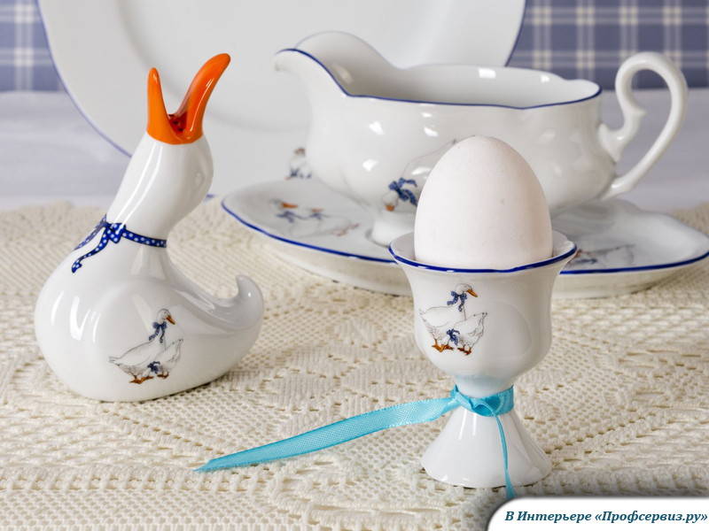 Фото Чашка для яйца Курица, Мэри- Энн (Mary- Anne), Гуси (Чехия)