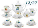Чайный сервиз 12 персон 27 предметов Мэри- Энн (Mary- Anne), Фруктовый сад (Чехия)