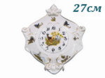 Часы настенные гербовые 27 см Мэри- Энн (Mary- Anne), Охотничьи сюжеты (Чехия)