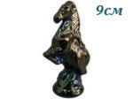 Фигурка Лошадь 9 см, черная, хамелеон (Чехия)