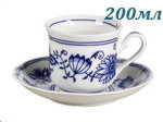 Чайные пары 200 мл Мэри- Энн (Mary- Anne), Гжель (6 пар) (Чехия)